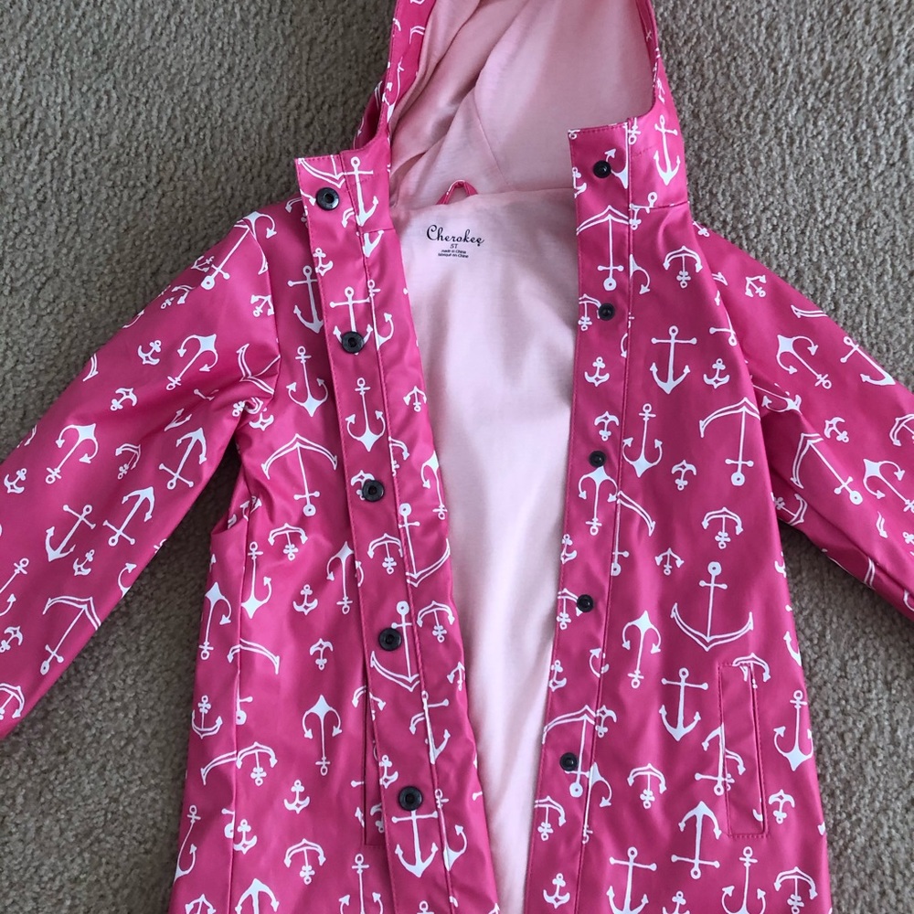 Girls rain coat